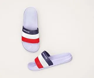Mens Casual Sliders | Cushioned Comfort Slip-On Slipper | Lightweight EVA Sole | Slippers for Home & Outdoor Use