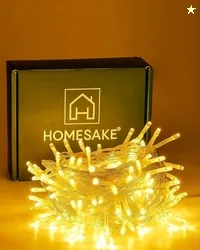 Homesake 36 Feet Long 40 LED Power Pixel Serial String light Fairy Lights, Plug Sourced, Home & Outdoor light for christmas tree light corner Home, o