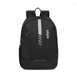 Flash Medium 26L Water Resistant Polyester Casual Standard Backpack - Black