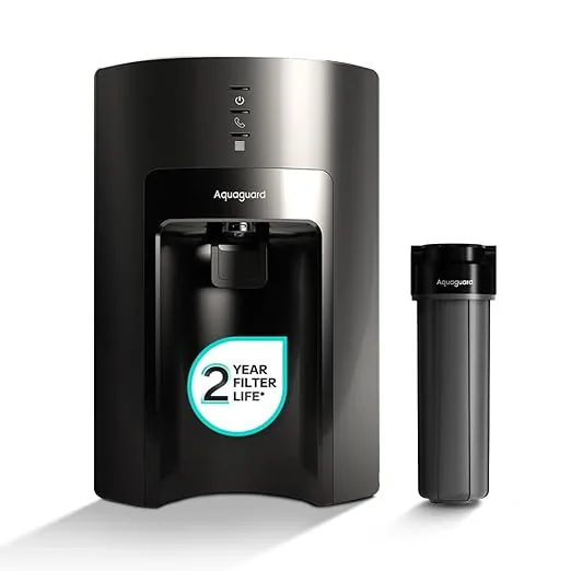Aquaguard Delight Aquasaver RO+UV+UF | 2-year filter life | With Mega Sediment filter | 2 Free cleaning service | 60% Higher Water Recovery | 9-Stage