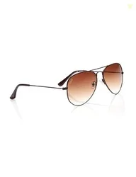 Tees Brown Aviator Sunglasses for unisex