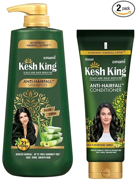 Kesh King Anti Hair Fall Shampoo 1000ml & Conditioner 200ml