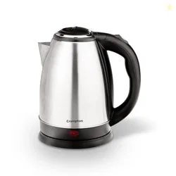 Crompton Insta Delite 1.8L SS Electric Kettle with 1500W power | Stainless steel body | Soft grip handle | LED indicator | 360-degree swivel base | Au