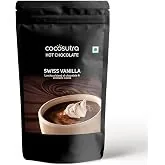Cocosutra Swiss Vanilla Drinking Chocolate Mix, 500g | Gluten Free Drinking Chocolate | Hot or Cold | Serves 25 Cups