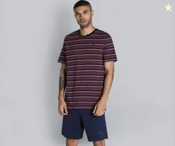 PUMA Mens Design Tee+Shorts set, Peacoat, S (67550806)
