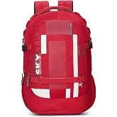 Skybags Cipher 32L Laptop Backpack (Upto 16"), 3 Compartments | Front & Side Pockets, Padded Backpanel, Premium Polyester, Collage / Office/ Casual Ba