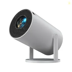 Portronics Beem 440 Smart LED Projector with 720p HD Resolution, Rotatable Design, Built-in Streaming Apps (Netflix, Prime Video, Hotstar), 2200 Lumens, Screen Mirroring, 3 Watts Speaker (White)