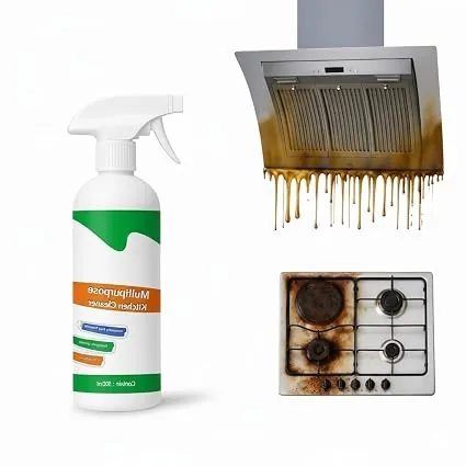 GharNest500Ml Kitchen Cleaner Spray Oil & Grease Stain Remover For Gas Stove, Chimney BBQ Exhaust Fan Non-Flammable Nontoxic Magic Degreaser Liquid Sp
