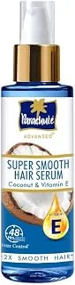 Parachute Advansed Super Smooth Hair Serum | Coconut & Vitamin E | 48 Hrs Frizz control | 2 X Smooth Hair | 100ml