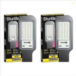 Sturlite Asteor 36W LED Street Light| Cool White 6500K Color Temperature LED Street Lamp| IP66 Waterproof Surge Protection Focus Light for Garage, Par