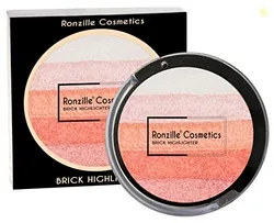 Ronzille Highlighter For Women - Powder - Shimmery - Purple - Shimmery 02NO - Palette