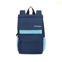 Provogue Plyn 24 litres everyday backpack bag for man with 15.6 inch laptop compartment, stylish contemporary daily use college, office & outdoor backpack bags for women with organiser (Byte Blue)