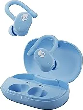 Skullcandy Push Play Active Wireless Earbuds with Mic - 34Hr Battery, Skull-iQ App, Alexa Voice Control, IP55 Sweat Water Dust Resistant, Stay-Aware M