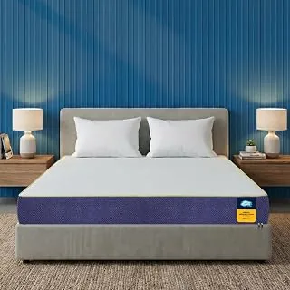 Centuary Mattresses Sleepables 8-Inch King Size Orthopedic Memory Foam Back Support Pressure Relieving Roll Pack High Resilience (HR) Foam Mattress |