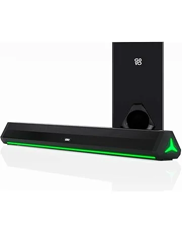 GOVO GOSURROUND 900 | 200W Soundbar | 2.1 Channel Home Theatre | Deep Bass from 6.5 Subwoofer | BT v5.3, HDMI, AUX, USB Connectivity | 4 EQ Modes | S