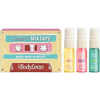 Plum BodyLovin' Summer Mixtape Body Mist Playlist Trio | Playful Summer Body Mists With Fresh, Fruity & Floral Notes | Long-Lasting Everyday Fragrance