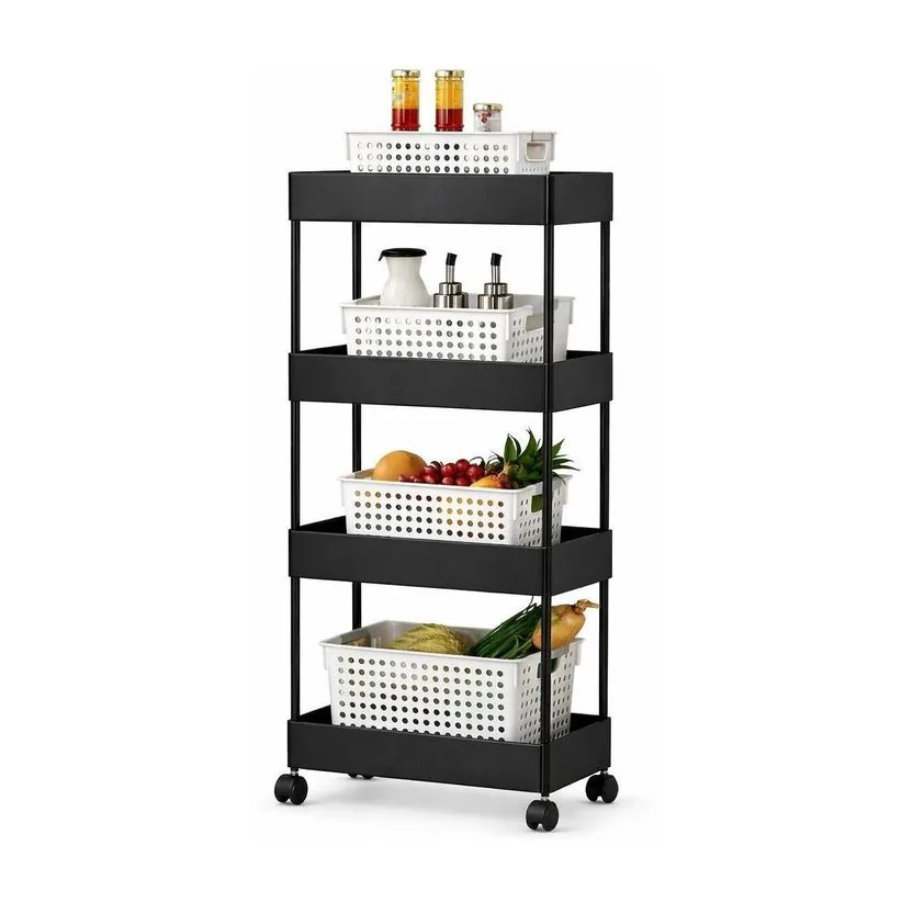 Cantus 4 Compartments High Quality Plastic Portable Storage Troll...more