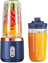 QLECT Portable Blender Electric Juicers Fruit Mixers USB Rechargeable Smoothie Mini Personal Juicer 6 Blades 3Gears With 1500 Mah Rechargeable Battery