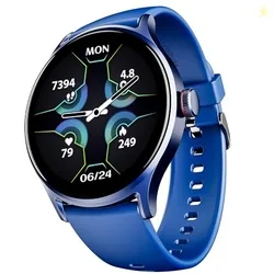 boAt Lunar Vista w/Large 1.52" (3.8 cm) AuraVue Display, AOD, 550 Nits Brightness, Functional Crown,100+ Sports Mode, Heart Rate & Sp02 Monitoring, Fi