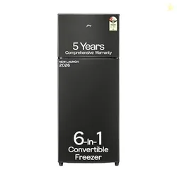 Godrej 272L 2 Star| 5 Years Comprehensive Warranty| New Launch| 6-in-1 Freezer Convertible| 95%+ Food Surface Disinfection| Frost Free Refrigerator (RF EON 294BN RCIF GP ST, Graphite Steel)