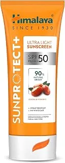 Sun Protect+ Ultra Light Sunscreen | 90% Natural Origin Ingredients | In vivo tested SPF 50 PA++++ | Dermatologically tested for all skin types | No w