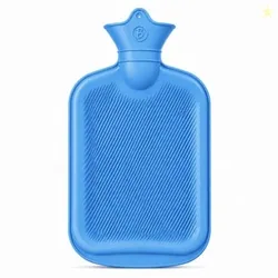 Hot Water Bag (2Ltr) for Pain Relief | Non-Electric Rubber Heating Bottle Period Cramps, Body Aches | Long Heat Retention | Wide Mouth with Leak Proof
