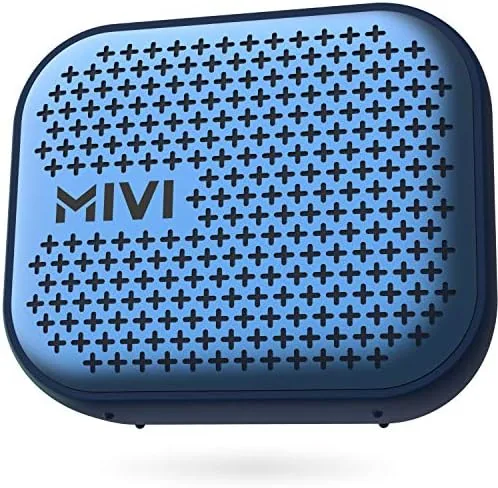 Mivi Roam 2 Bluetooth 5W Portable Speaker,24 Hours Playtime,Powerful Bass, Wireless Stereo Speaker with Studio Quality Sound,Waterproof, Bluetooth 5.0