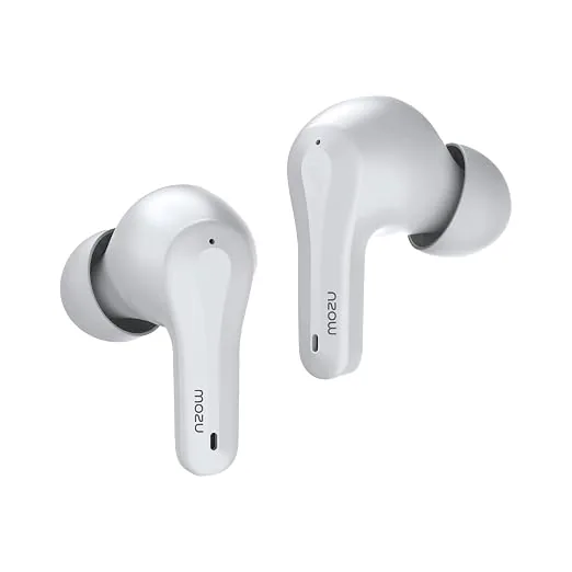 MOZU Flexibuds Neo Truly Wireless Earbuds with Sleek Design, Powerful Bass, Clear Calls, 15 Hours Music Playtime, Seamless Connection, in Ear Full Tou