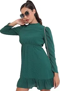 Women Bodycon Above Knee Regular Fit Full Sleeve Dress