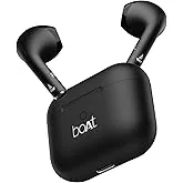 boAt Airdopes Joy, 35Hrs Battery, Fast Charge, IWP Tech, Low Latency, 2Mic ENx, Type-C Port, v5.3 Bluetooth Earbuds, TWS Ear Buds Wireless Earphones w