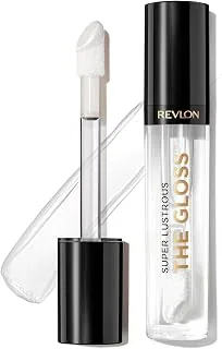 Revlon Super Lustrous The Gloss, Non-Sticky, High Shine Glossy Finish, Lightweight Moisture Enriched With Agave, Moringa Oil Capuacu Butter - Crystal
