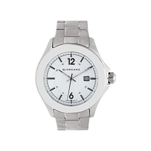 Giordano Analogue Silver Dial Men's Watch