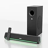GOSURROUND 600 | 90W Soundbar | 2.1 Channel Home Theatre | Deep Bass from 4 Subwoofer | BT v5.3, HDMI, AUX, USB Connectivity | 5 EQ Modes