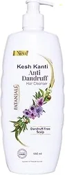 Patanjali Kesh Kanti Anti-Dandruff Hair Cleanser 650 ml, Natural Shampoo for Dandruff & Hairfall, Scalp Cleansers for Men and Women, All Hair Types