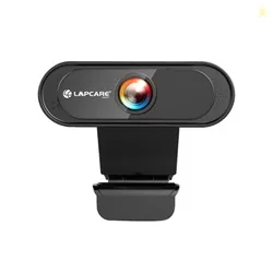 LAPCARE Lapcam HD 720M P, Noise Isolated Microphone with Computer HD stremaing Web cam for Desktop & Laptop with mic with Wide Angle Lens & Large Sens