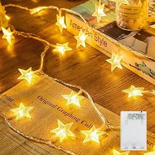 Wall Lights for Bedroom Decor, Decorative Wall Lights with, Hanging Lights for Tent, Loft Bed, Party, Wedding, Star Lights