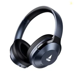 boAt Nirvana 751 ANC, 65Hrs Battery, Hybrid Active Noise Cancellation(~33dB), Fast Charge, Ambient Mode,Integrated Controls,Carry Pouch, Bluetooth Headphones, Wireless Headphone with Mic (Bold Blue)