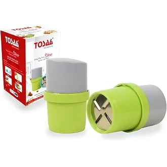 Tosaa Dry Fruit Cutter, Slicer, Grinder, Chocolate Cutter and Butter Slicer with 3 in 1 Blade Almonds, Cashews- Color May Vary (Pack of 1, Abs/Unbreak