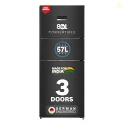 Bosch 302L, 3 Star, MaxFlex Convert Frost Free Triple Door Refrigerator | 8-in-1 Convertible Storage Modes|57L Extra Convertible Zone|Cool Extend up to 18 hours (CMC33S33VI, 2026 Model, Cosmic Steel)