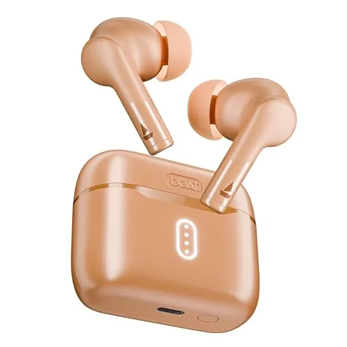 boAt Airdopes 141 Gen 2, 4 Mics ENx Tech, 48 Hrs Playback, Free Music Streaming, Fast Charge, Low Latency, IPX4, v5.4 Bluetooth Earbuds, TWS Ear Buds*