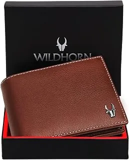 Genuine Leather Wallet for Men | Slim Bifold Wallet with RFID Blocking | Multiple Card Slots & Coin Pocket | Premium Leather Mens Wallet
