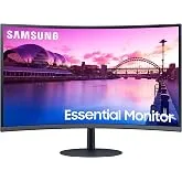 Samsung 27-Inch(68.6cm) FHD 1000R Curved LCD Monitor, VA, 75 Hz, Bezel Less Design, AMD Freesync, Speakers, DP, HDMI, Audio-in Port (LS27C390EAWXXL,