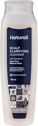 Naturali Scalp Clarifying Anti-Dandruff Shampoo | Derma Approved Shampoo with Green Tea, Hibiscus & Biotin | Reduces Dandruff & Hair Fall | Sulphate-F