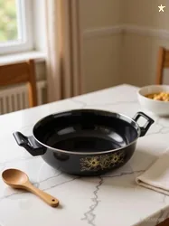 My Store Ultimate Non-Stick - Kadhai Gas | Induction compatible Kadhai 26.5 cm diameter 3.5 L capacity (Cast Iron, Non-stick, Induction Bottom)