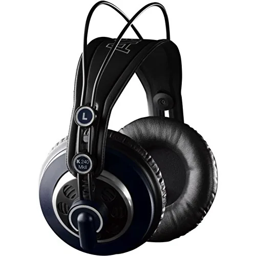 AKG K240 Studio MK II Channel Studio Wired On Ear Headphones without Mic (Black)