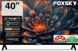 Foxsky 101.6 cm (40 inches) Full HD Smart QLED 40FS Google TV Foxsky 101.6 cm (40 inches) Full HD Smart QLED 40FS Google TV