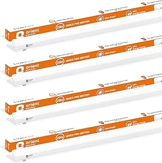 Orient Electric Grace Pro 20W LED Batten| 2000 lumens Bright Light Output| LED tubelight for Home| Sleek & Stylish Design| Non-breakable Polycarbonate