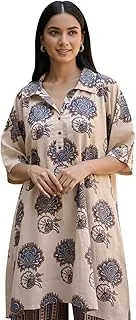 Women s Rayon Kurta Pant Set | Casual Style Ethnic Co ord Set for Women Stylish | Black Print Kurti for Office & Daily Travel Outfit | Geometric Kurta