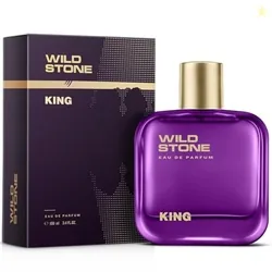 Wild Stone King Perfume for Men, 100ml| Luxury Eau De Parfum | Long-Lasting Fragrance | Best Gift for Him l Premium l Infused with Woody & Oriental No