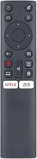7SEVEN Compatible with Nokia Tv Remote with Bluetooth Voice Command or Google Assistant Suitable for Smart Android 4K Led Uhd Television - Match Remo